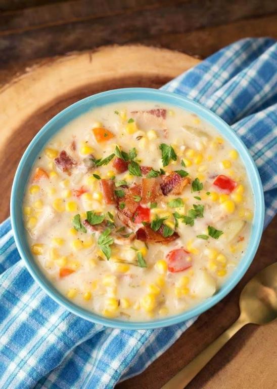 Slow Cooker Corn Chowder