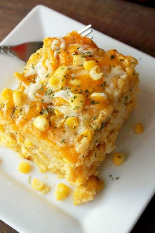 Slow Cooker Cornbread Pudding