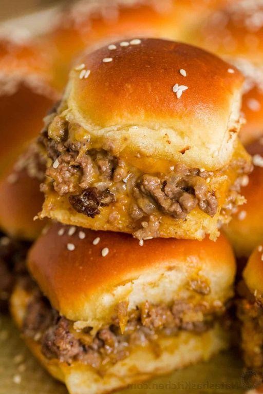 Slow Cooker Hamburger Sliders