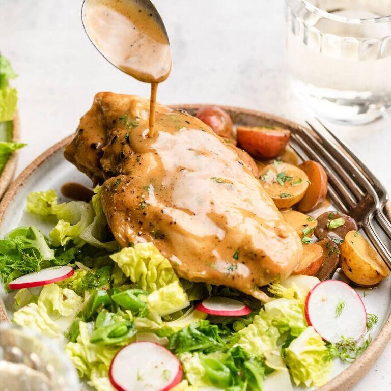 Slow Cooker Maple Dijon Chicken