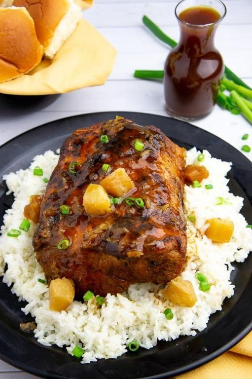 Slow Cooker Mexican Pork Loin with Pineapple