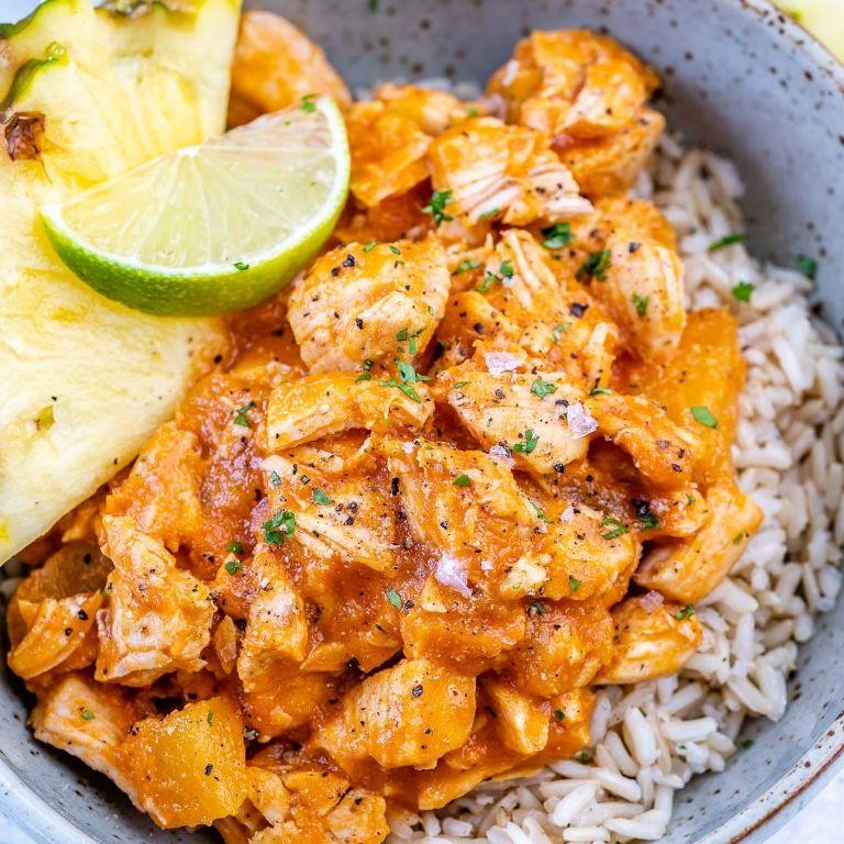 Slow Cooker Pineapple Chicken