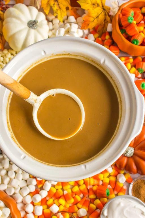 Slow Cooker Pumpkin Spice Latte