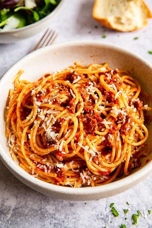 Slow Cooker Spaghetti Bolognese
