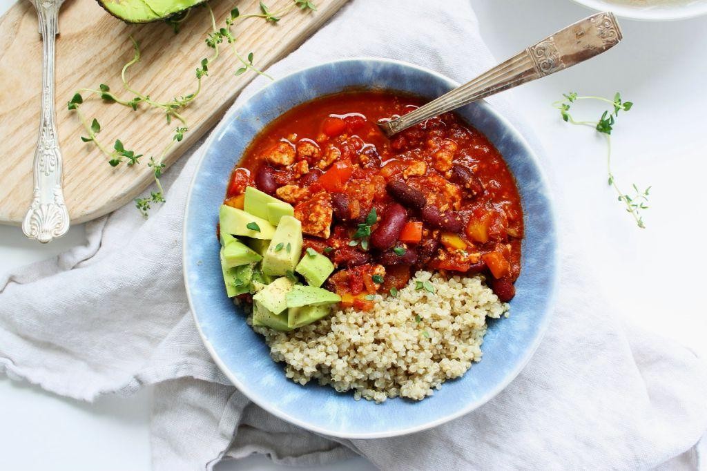Smoked Tofu Chili