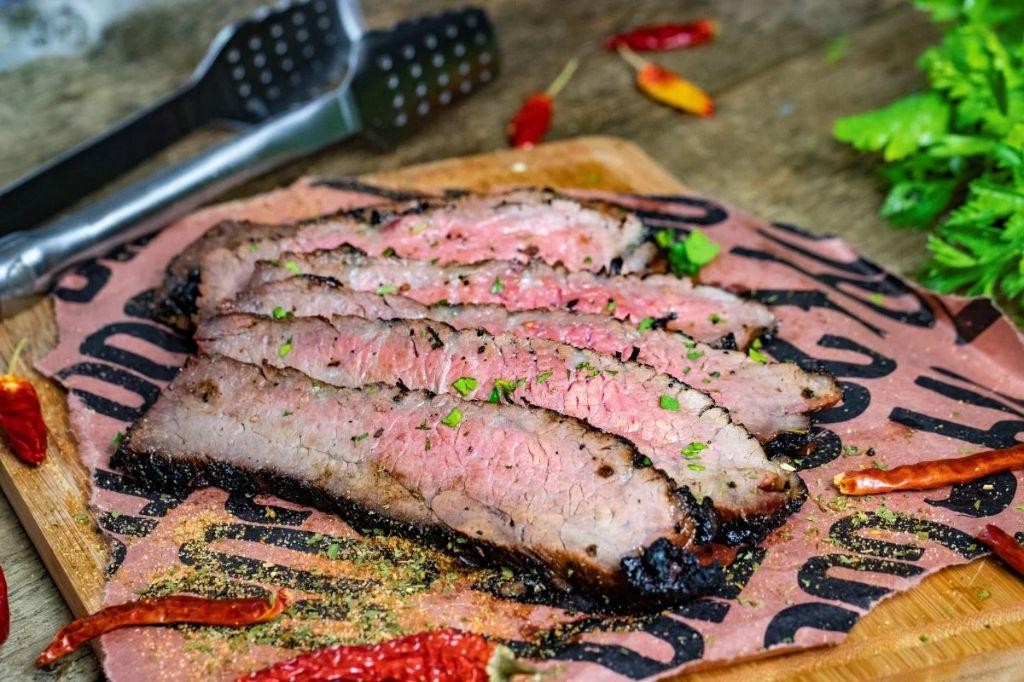 Smoked Tri Tip with Cajun Spices
