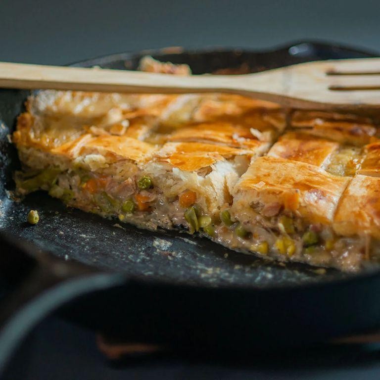 Smoked Turkey Pot Pie