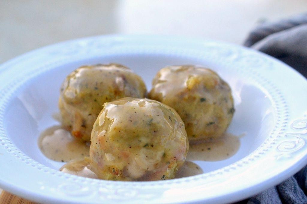 Smoked Turkey and Stuffing Balls