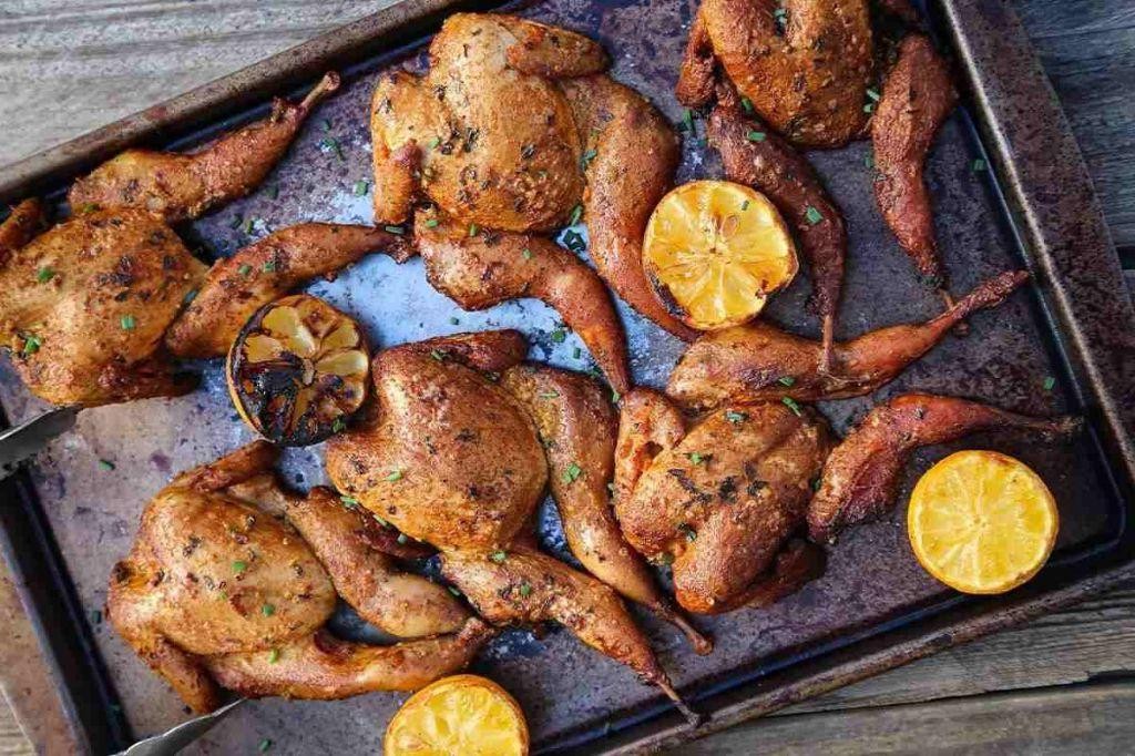 Smoky Grilled Quail with Paprika Rub