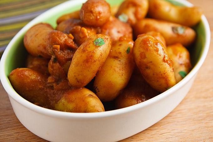 Smoky Paprika Fingerling Potatoes