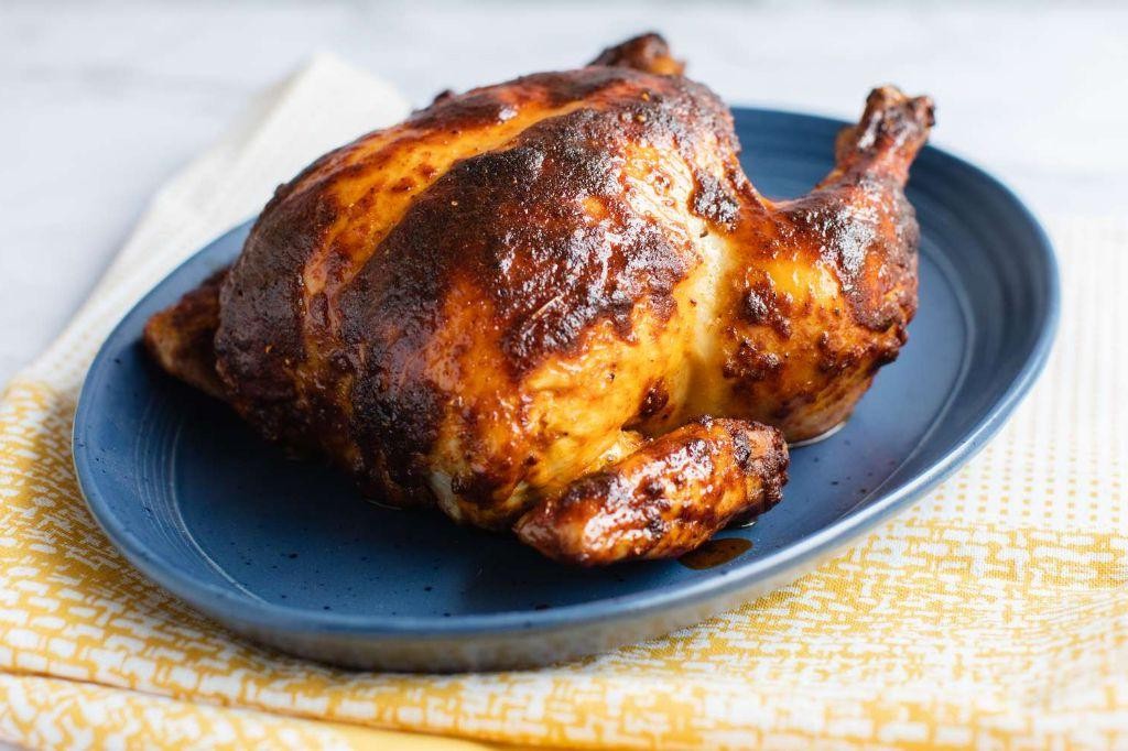 Smoky Paprika Whole Baked Chicken