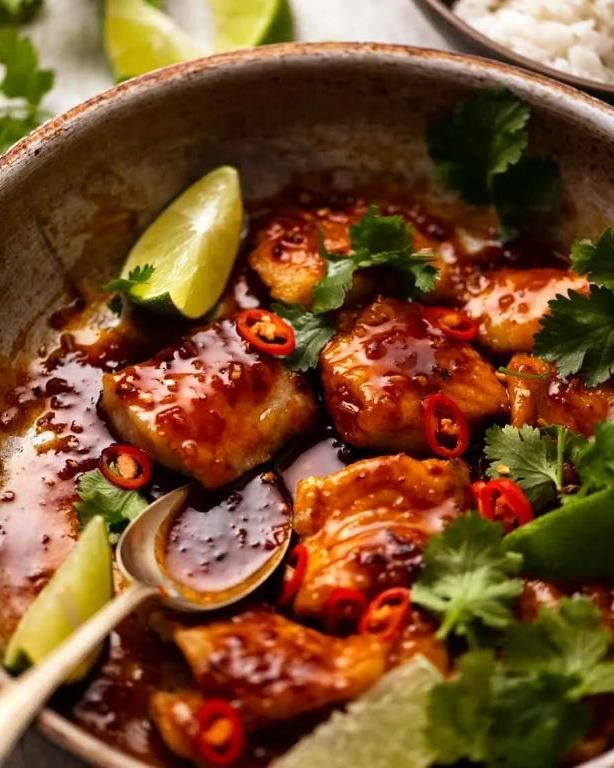 Snapper Sashimi with Lime and Chili