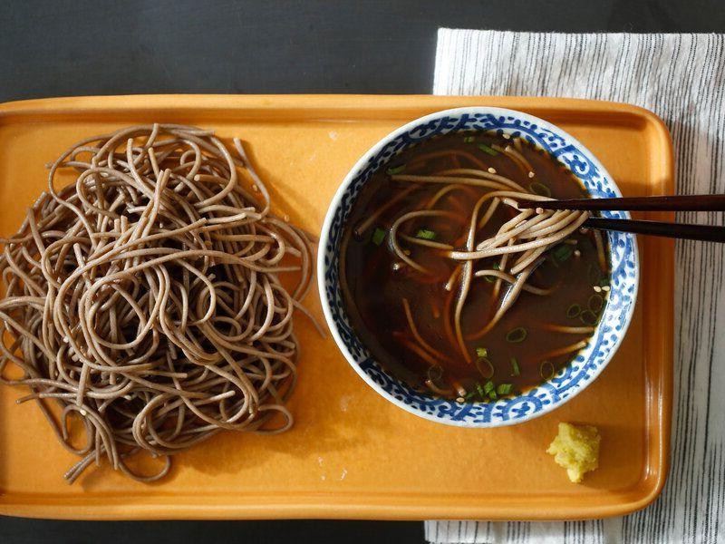 Soba Noodles with Dipping Sauce