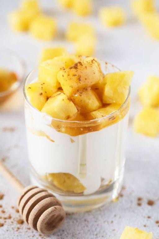 Soft Cottage Cheese with Pineapple