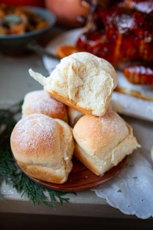 Soft Potato Starch Dinner Rolls