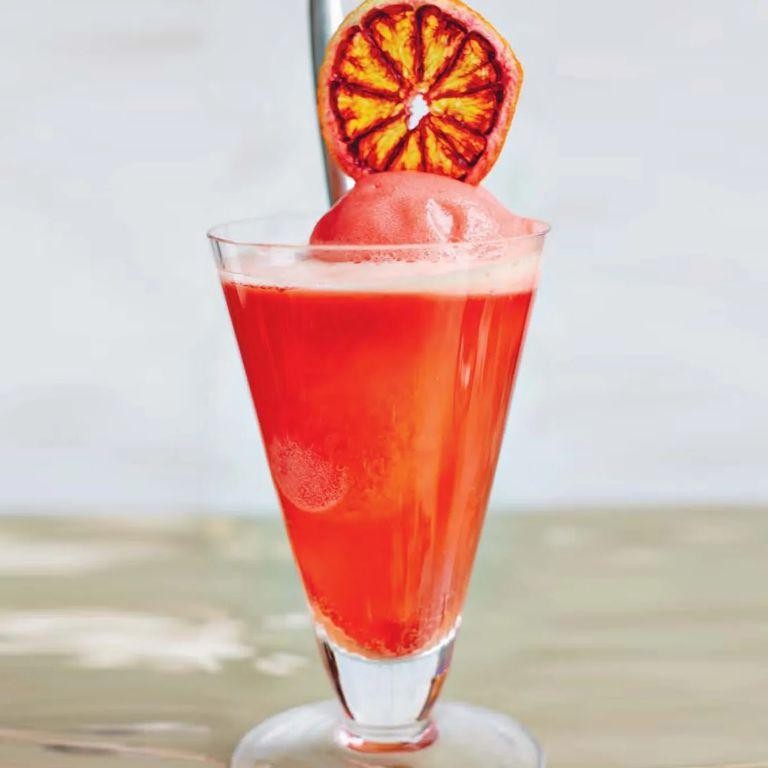 Solerno Blood Orange Ice Cream Float