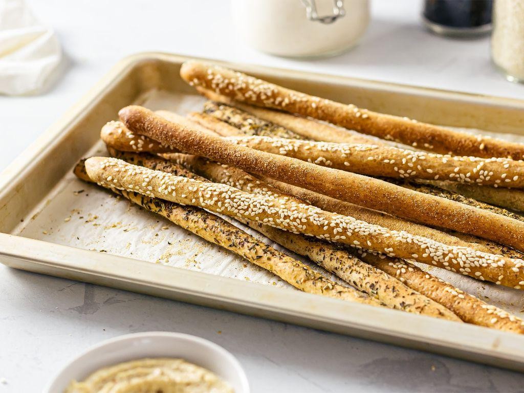 Sourdough Discard Breadsticks