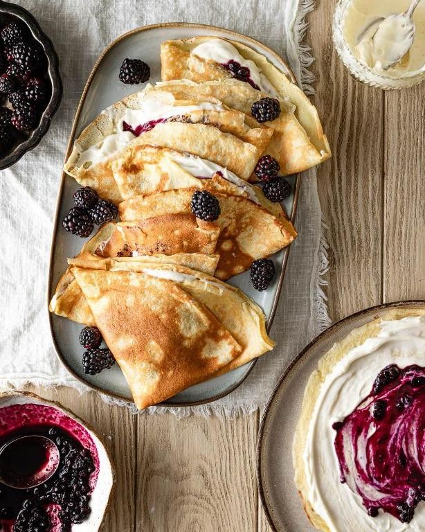Sourdough Discard Crepes