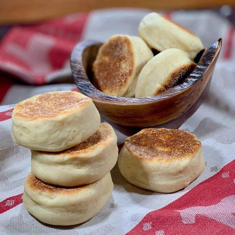 Sourdough Discard English Muffins