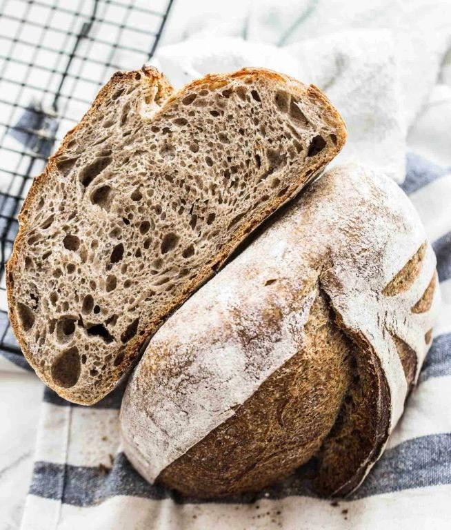 Sourdough Flaxseed Bread