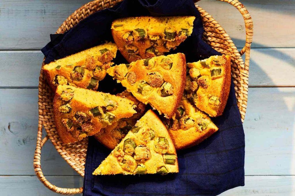Southern Okra Cornbread
