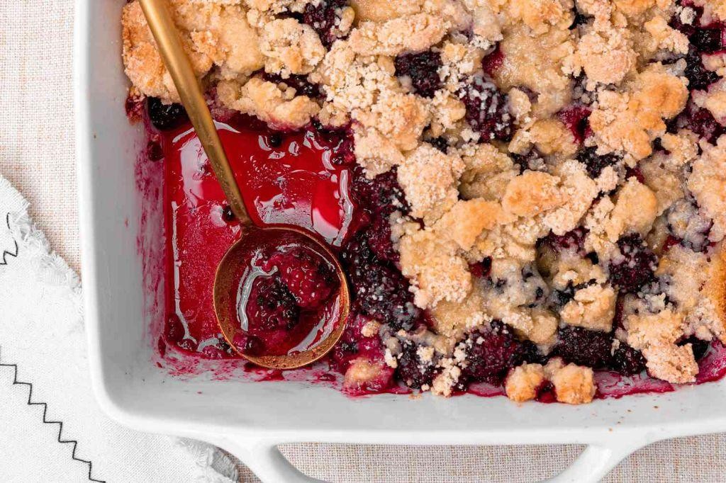Southern Style Blackberry Cobbler