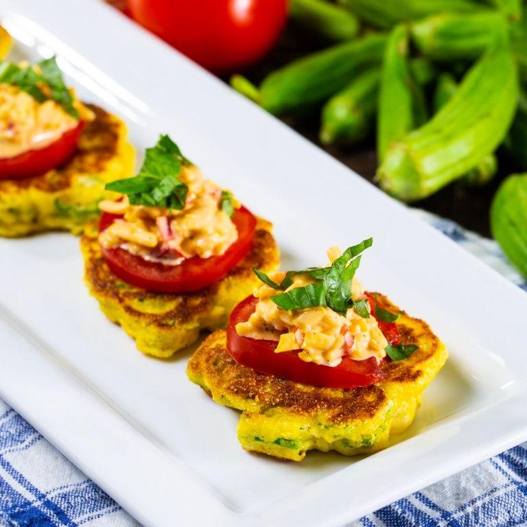 Southern Style Okra Pancakes