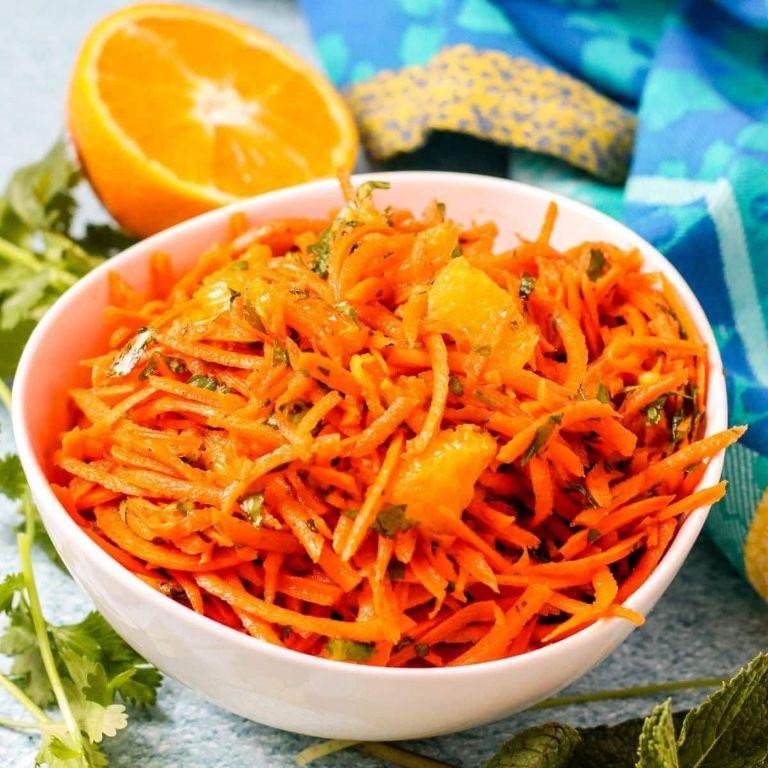 Spanish Carrot and Orange Salad