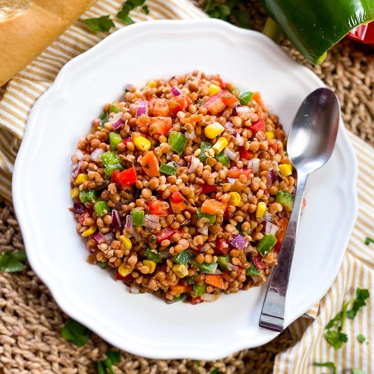 Spanish Lentil Salad