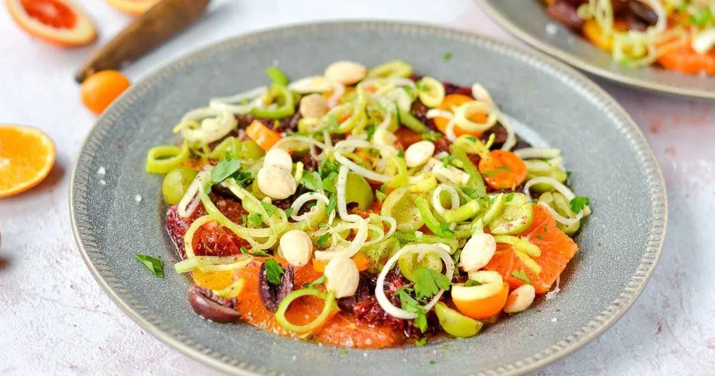 Spanish Orange and Olive Salad