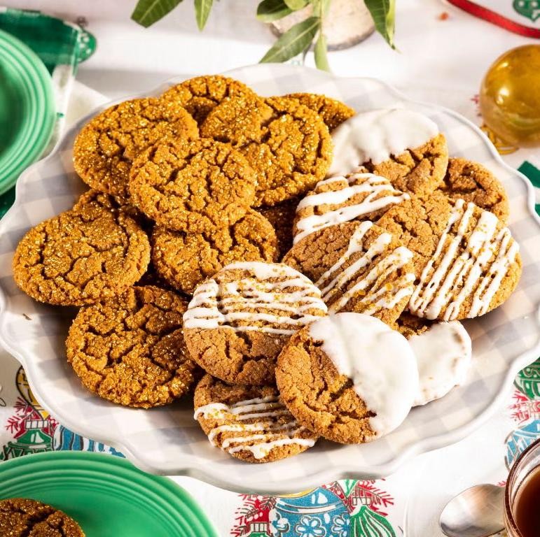 Spiced Molasses Cookies