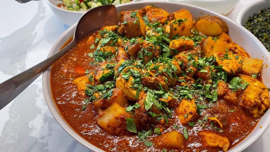 Spicy Afghan Chicken Curry