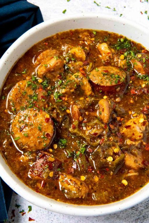 Spicy Andouille Sausage Gumbo