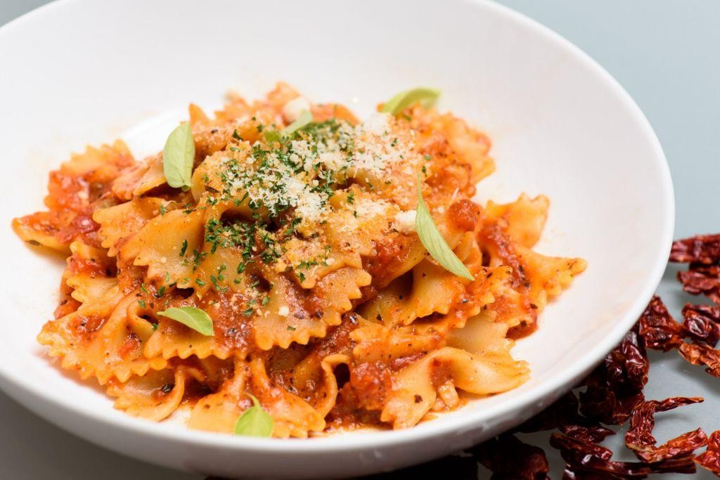 Spicy Arrabbiata Bow Tie Pasta