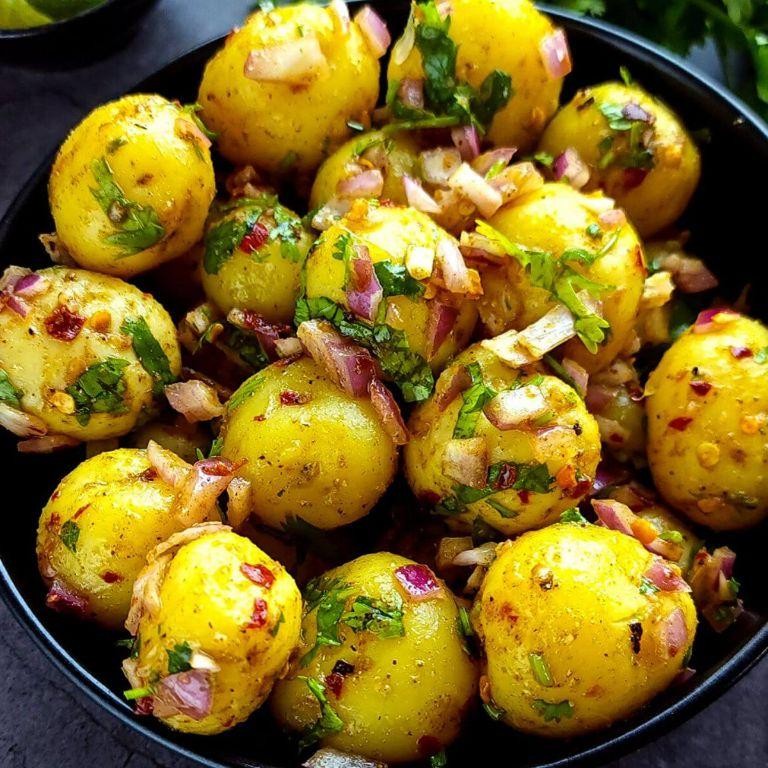 Spicy Boiled Potato Salad