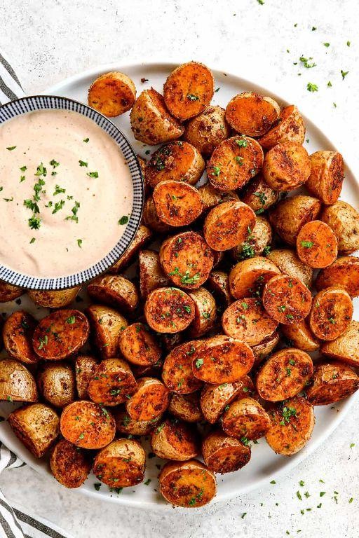 Spicy Cajun Fingerling Potatoes