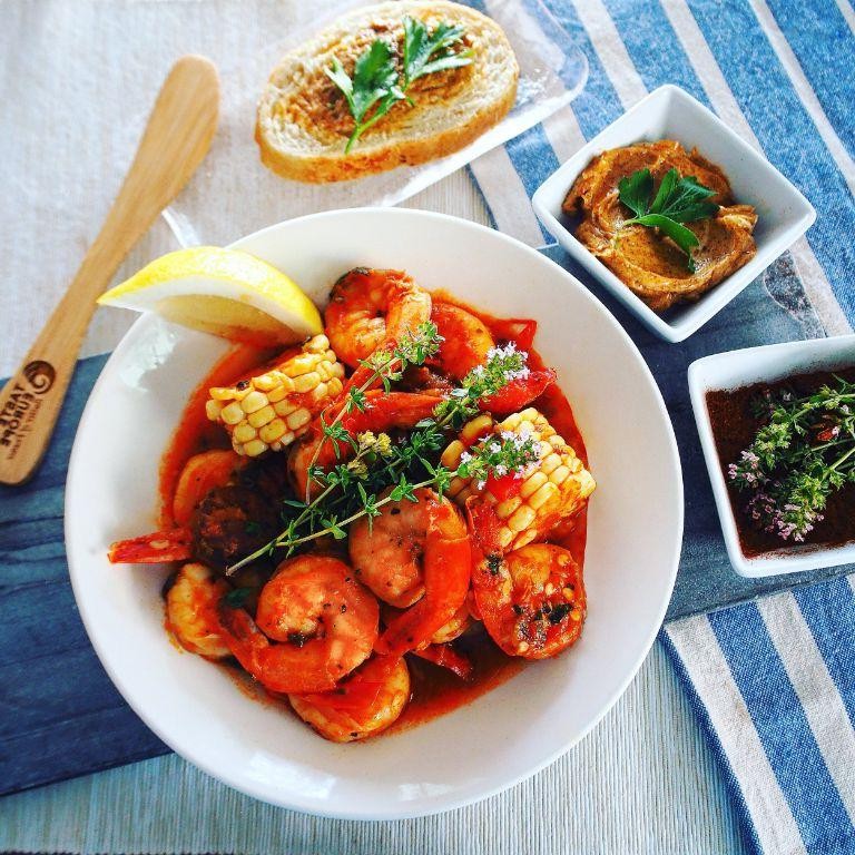 Spicy Cajun Shrimp Francais