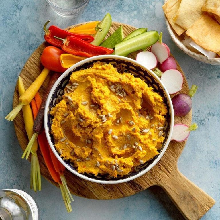 Spicy Carrot Hummus