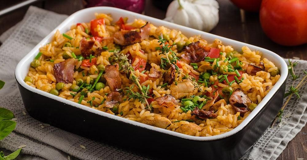 Spicy Chicken and Rice Casserole