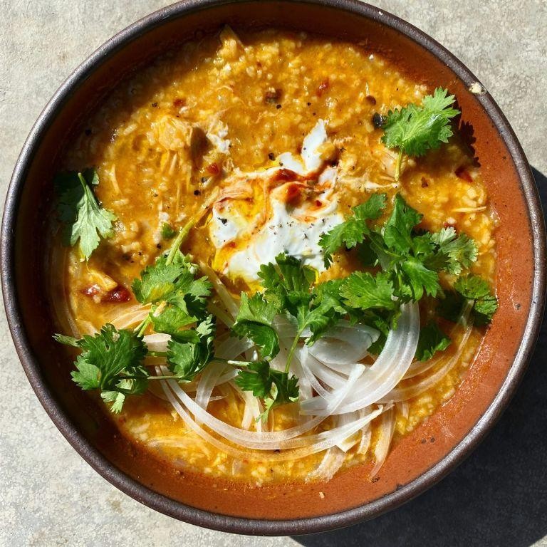 Spicy Chicken and Rice Soup