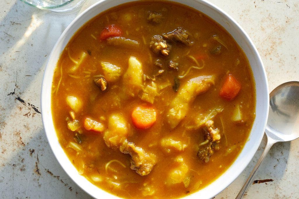 Spicy Coconut Soup Joumou