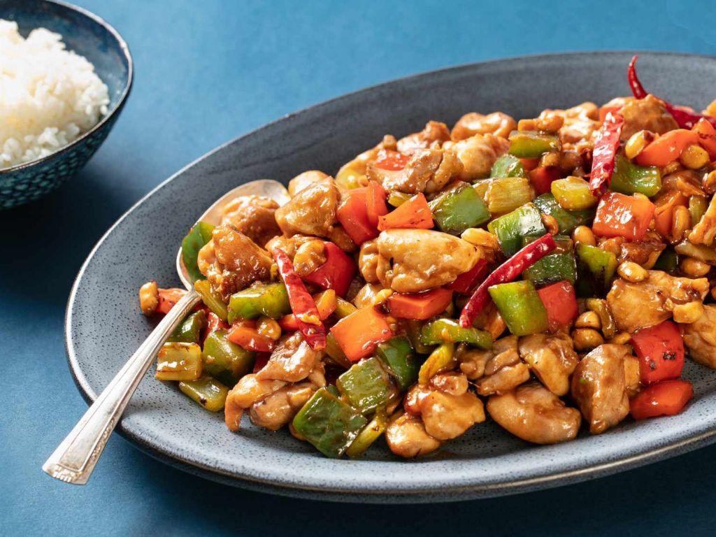 Spicy Diced Chicken Stir Fry