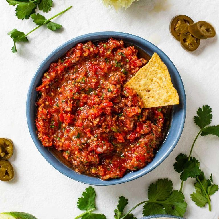 Spicy Grape Tomato Salsa