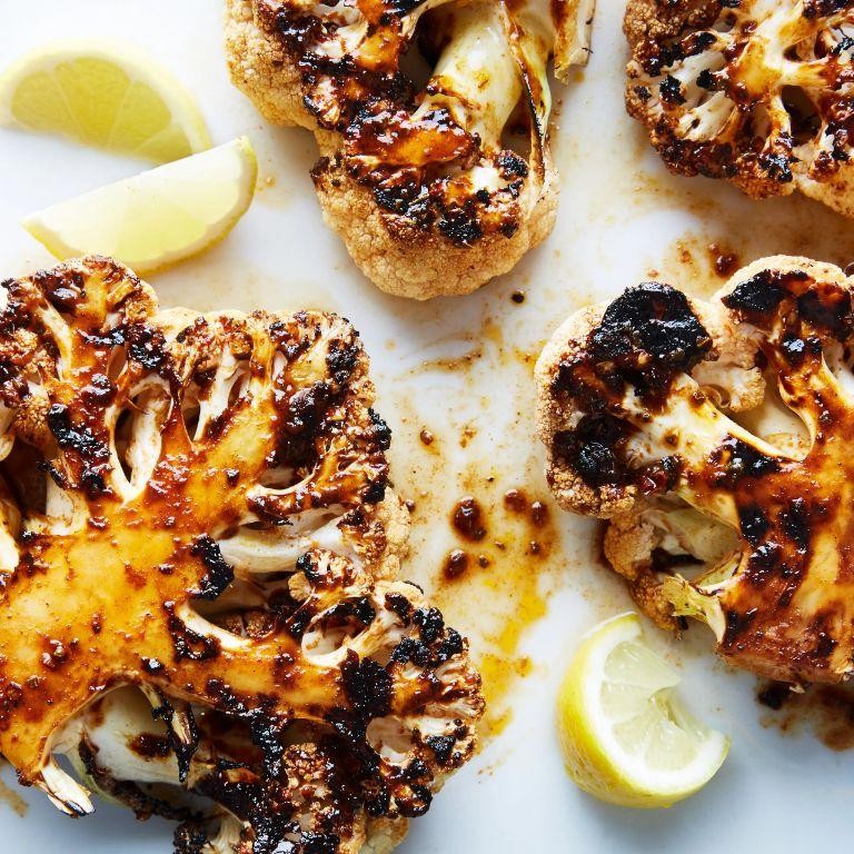 Spicy Grilled Cauliflower Steaks
