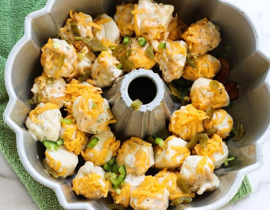 Spicy Jalapeno Cheese Monkey Balls