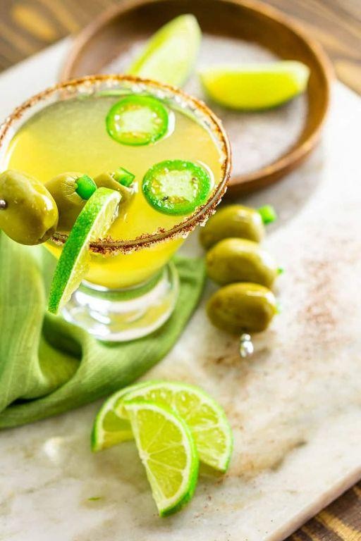 Spicy Jalapeno Mexican Martini