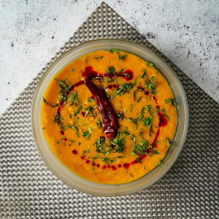 Spicy Microwave Dal