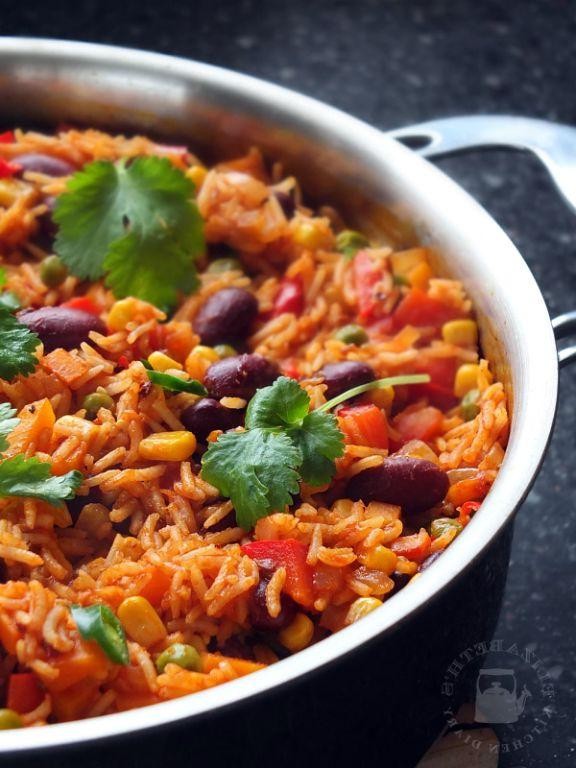 Spicy Minute Rice and Beans