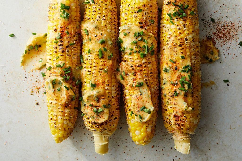 Spicy Miso Butter Corn on the Cob