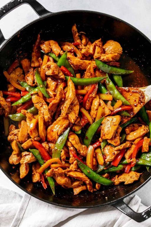 Spicy Pake Stir Fry